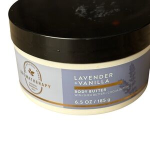 Bath and Body Works Lavender + Vanilla Body Butter Aromatherapy 6.5 oz NEW
